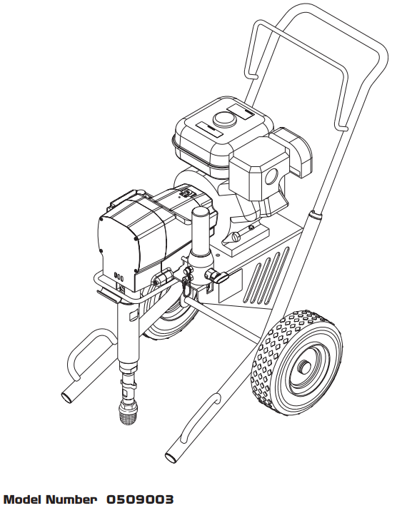 GPX 1600 Gas Piston Pump